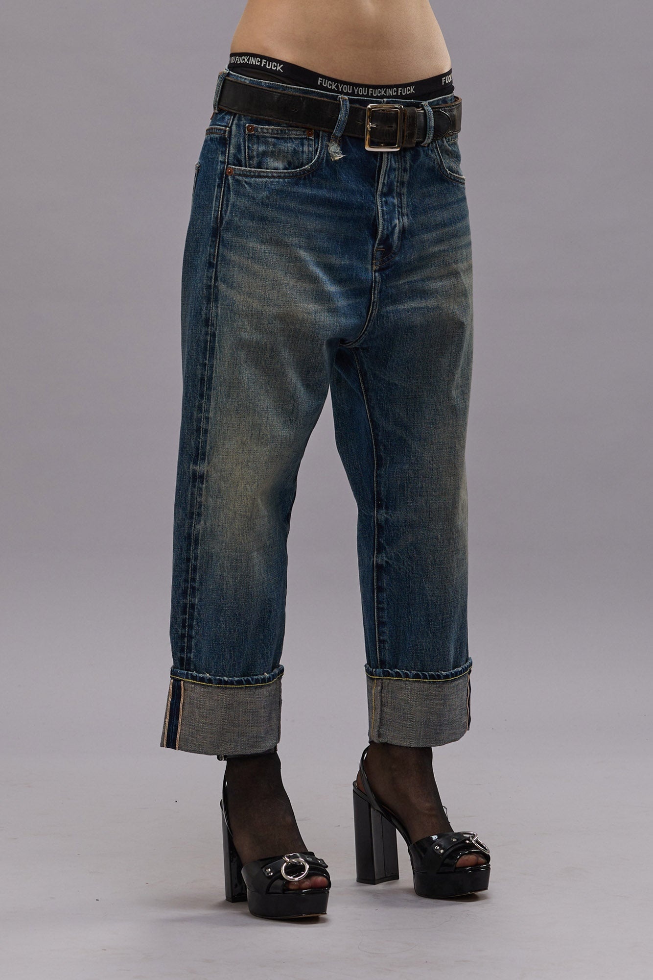 TAILORED DROP - ASPEN SELVEDGE BLUE - R13 - 5