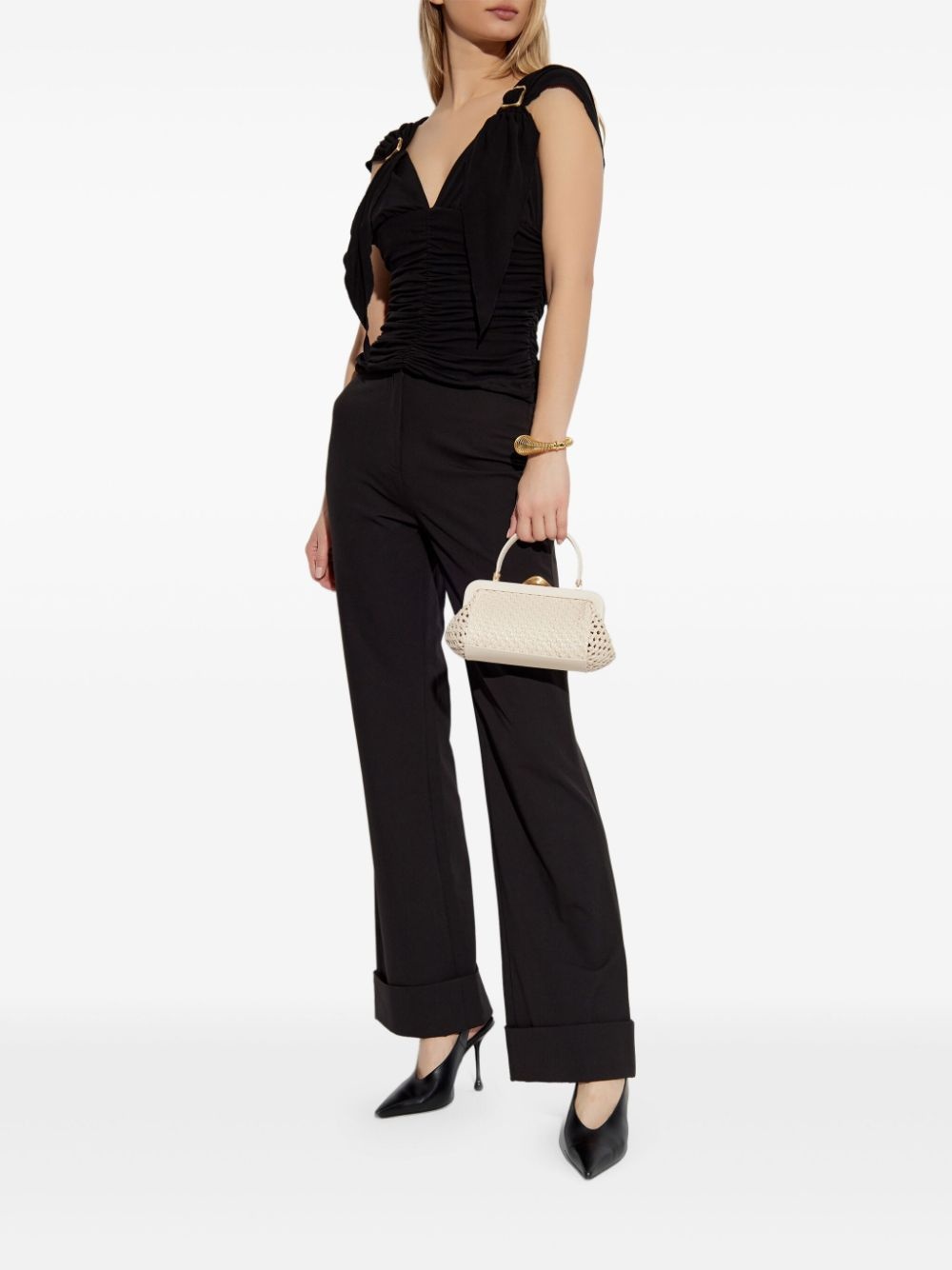draped top - 2