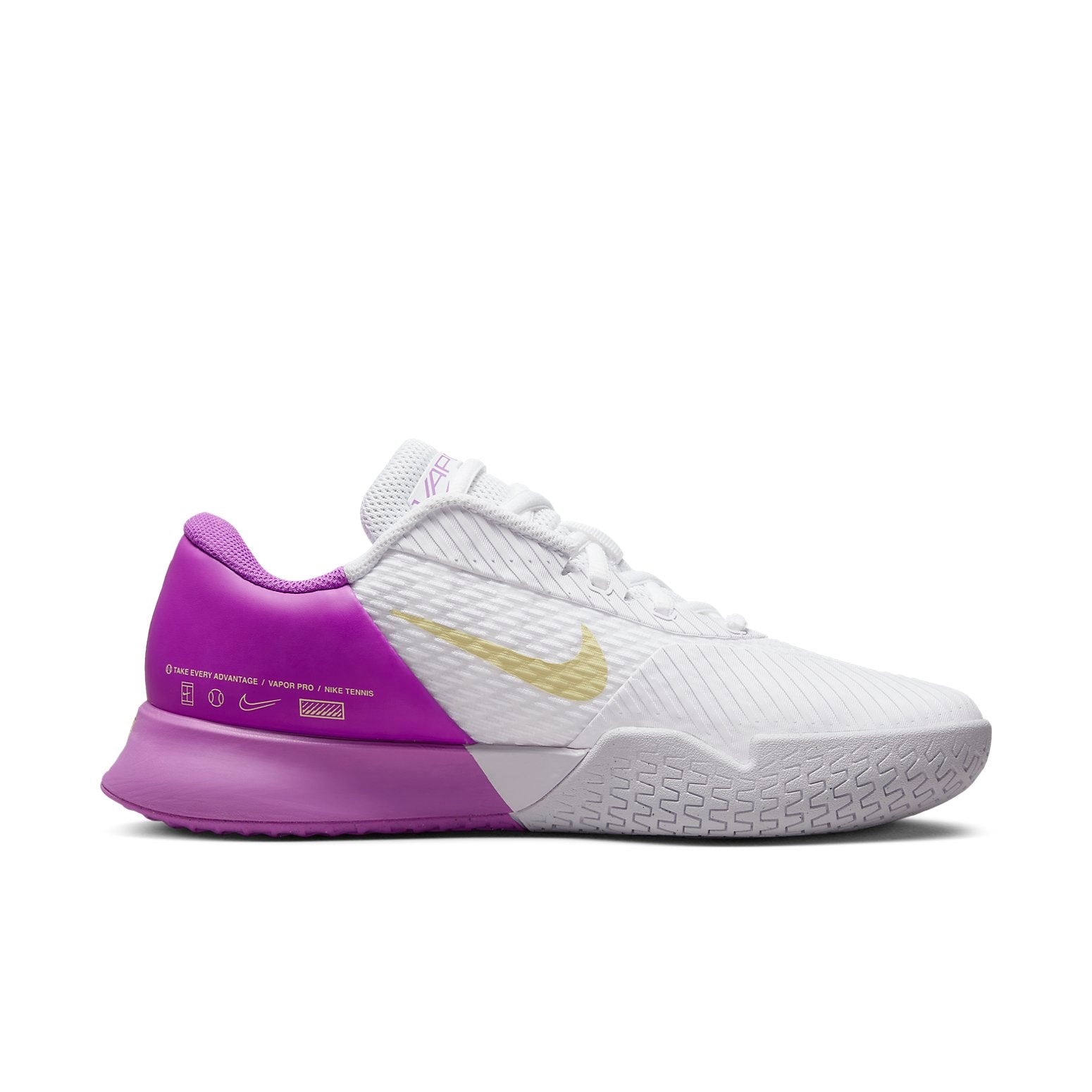 (WMNS) Nike Zoom Vapor Pro 2 HC 'White Fuchsia Dream' DR6192-100 - 2