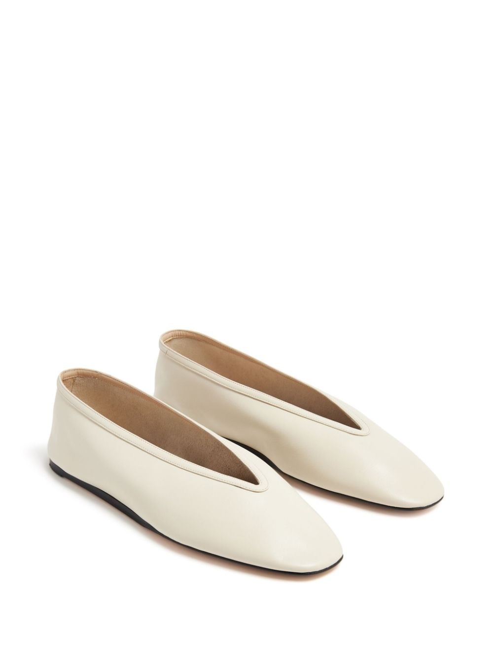 Luna leather ballerina shoes - 2