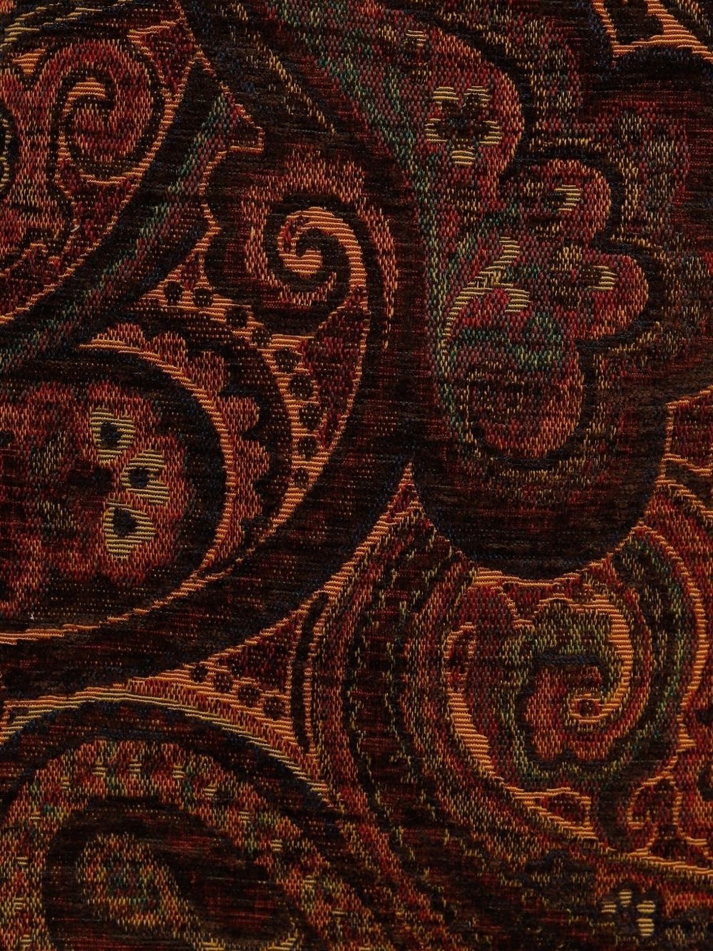 paisley-print mini skirt - 3