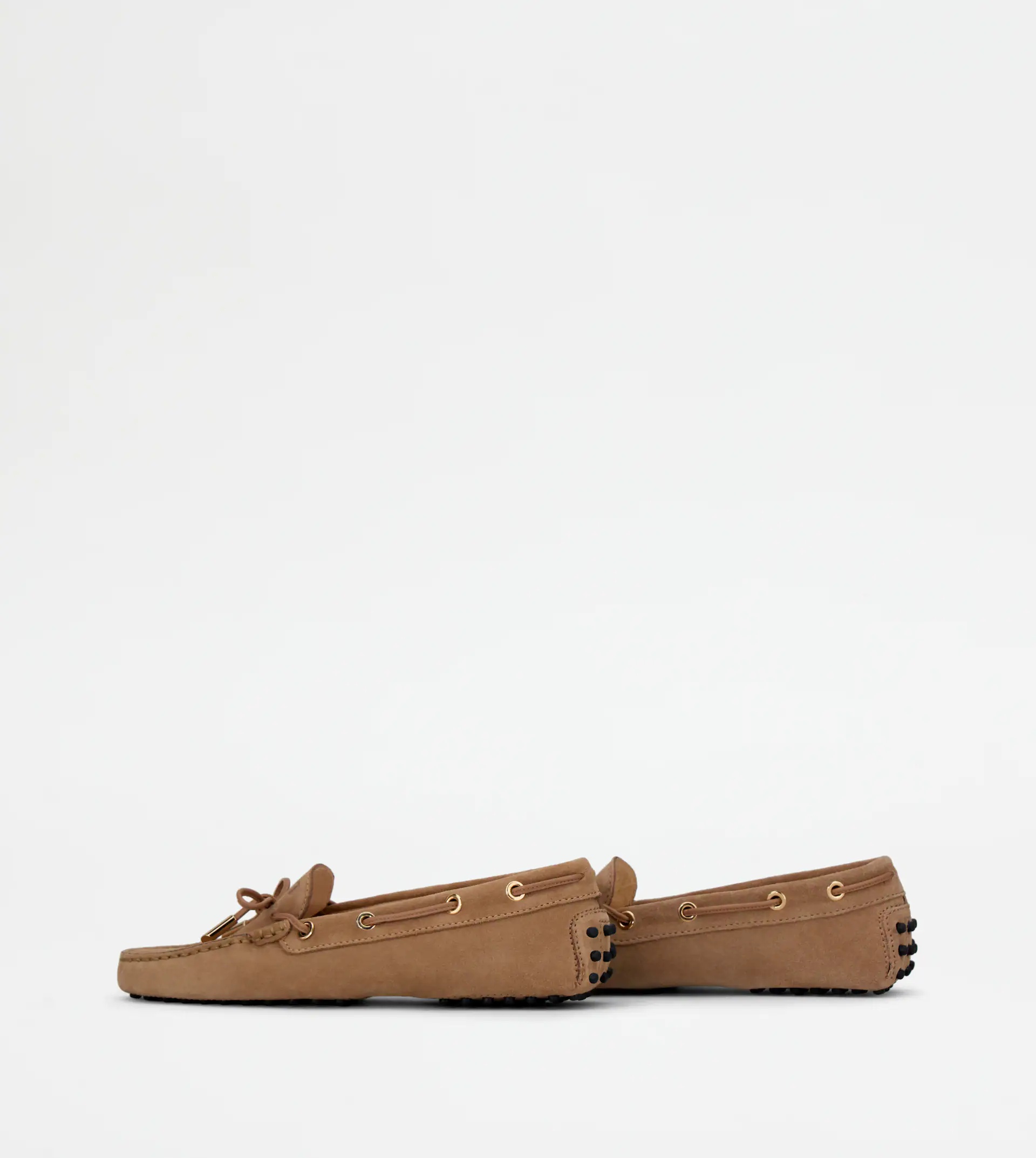 GOMMINO DRIVING SHOES IN SUEDE - BEIGE - 4