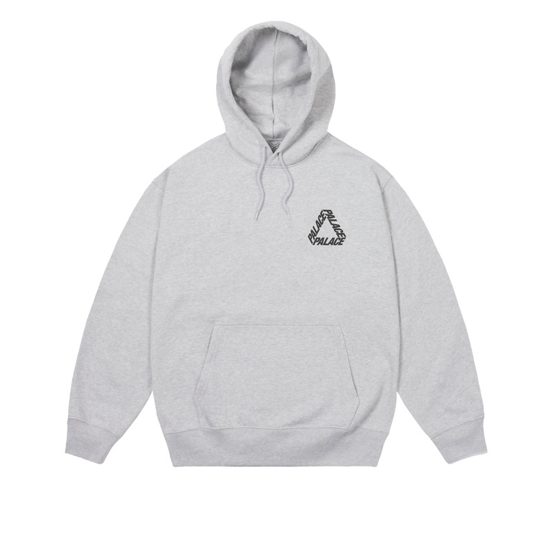 P3 PRINT HOOD GREY MARL 1
