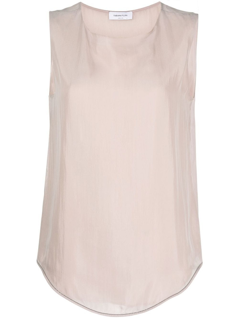 round-neck sleeveless top 1