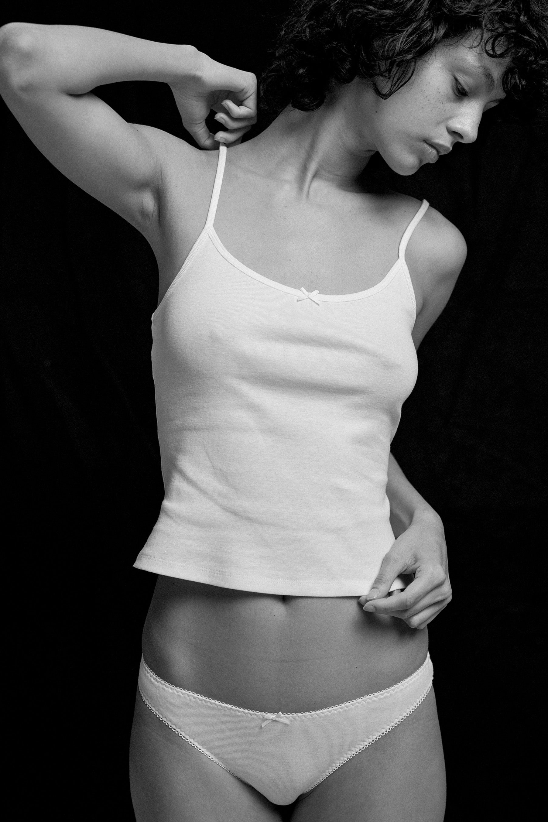 The Tank: Cotton Jersey White - 5