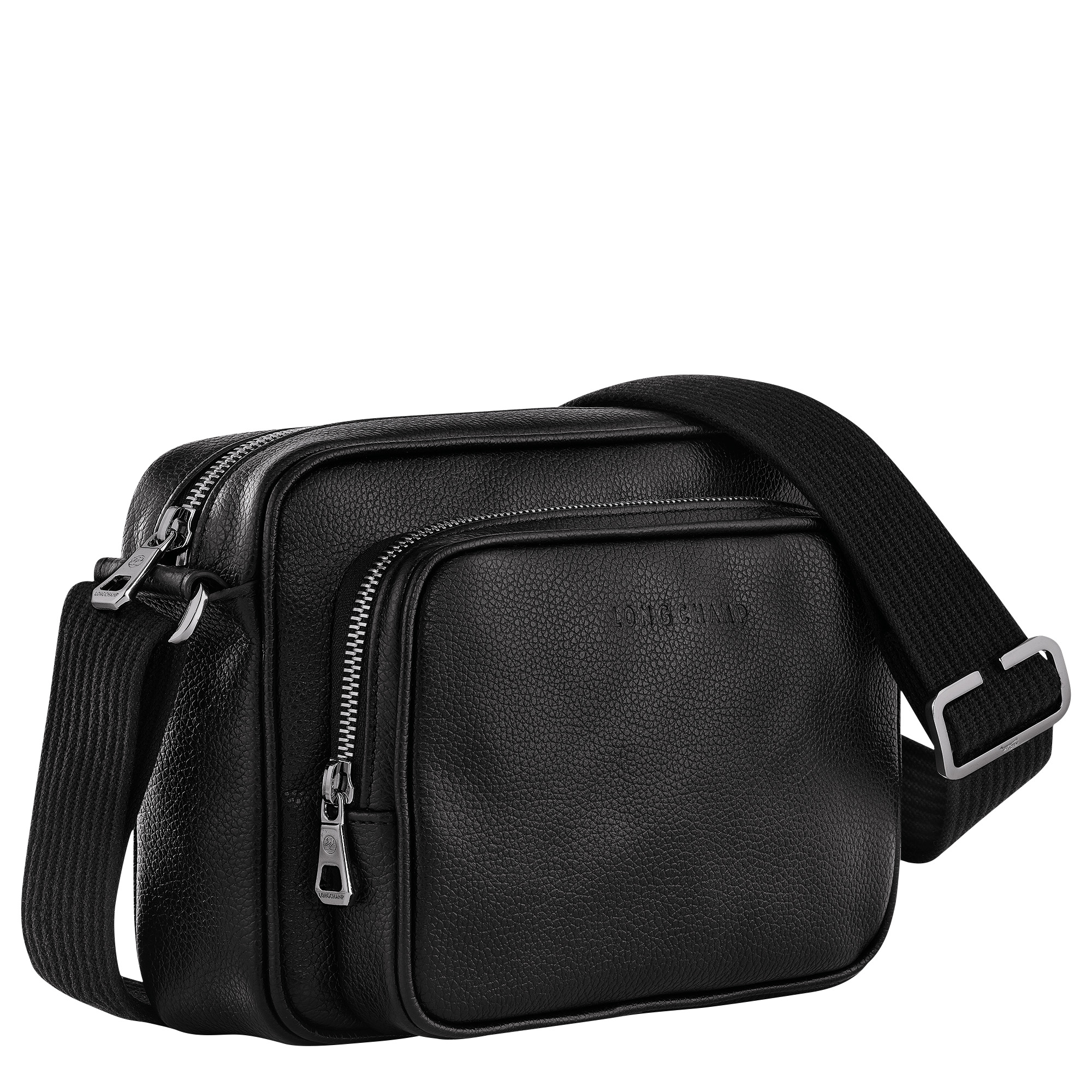 Le Foulonné S Camera bag Black - Leather - 3