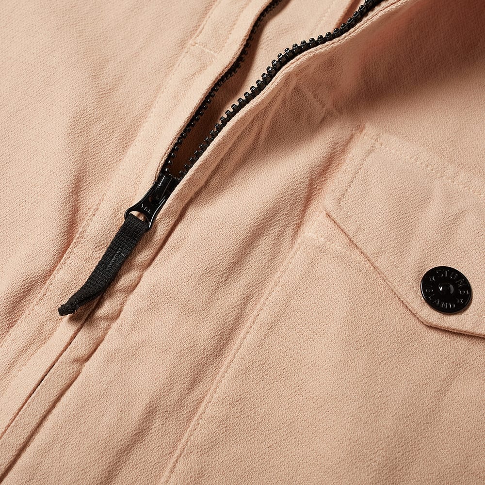 Stone Island Garment Dyed Zip Shirt Overshirt - 2