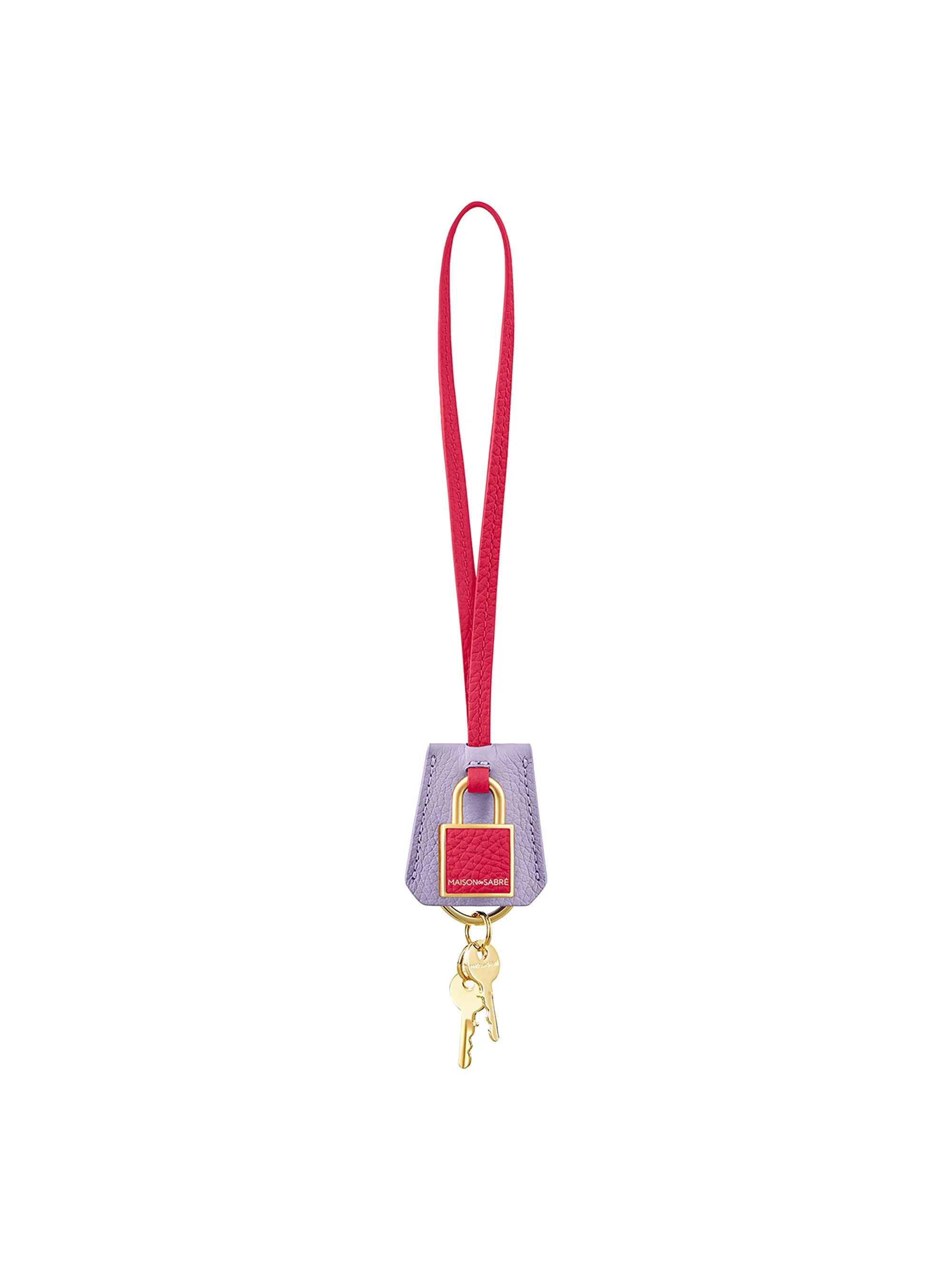 Women's The SABRÉMOJI Padlock Charm - Fuchsia Lavender - 1