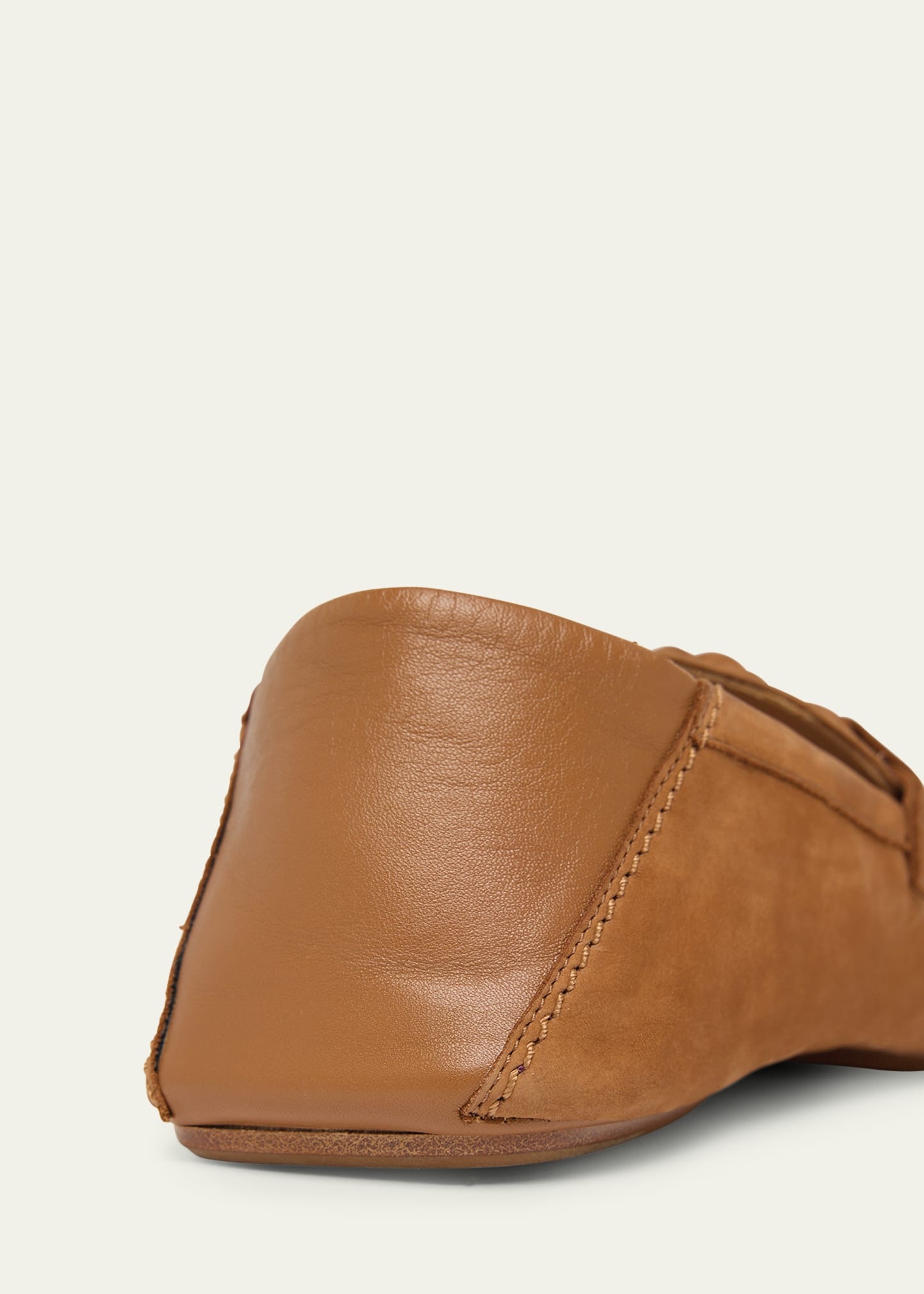 Men's Daddy Nubuck Collapsible-Heel Loafers - 6