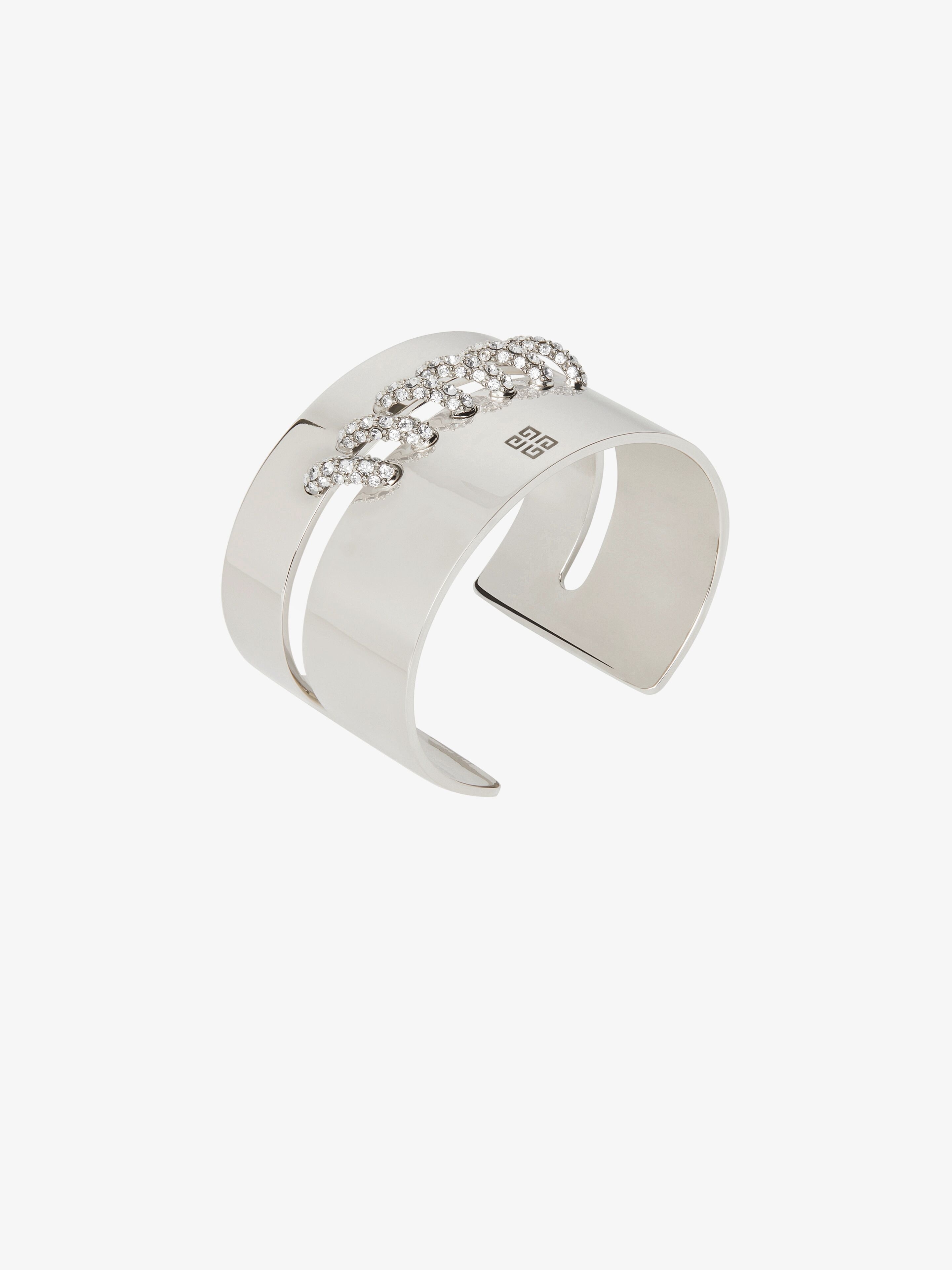 STITCH BRACELET IN METAL WITH CRYSTALS - 4