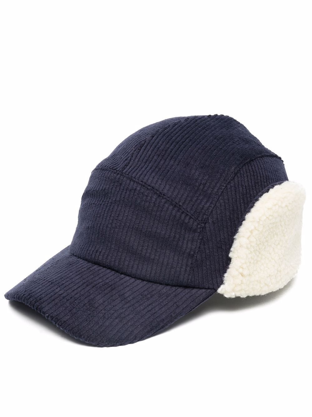 corduroy-design hat - 1