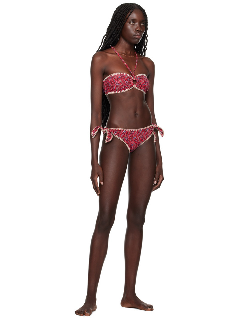 Isabel Marant Étoile Red Sukie Bikini Bottom outlook