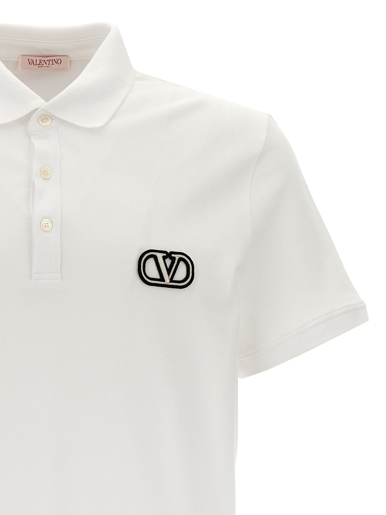 Vlogo Signature Polo White - 3