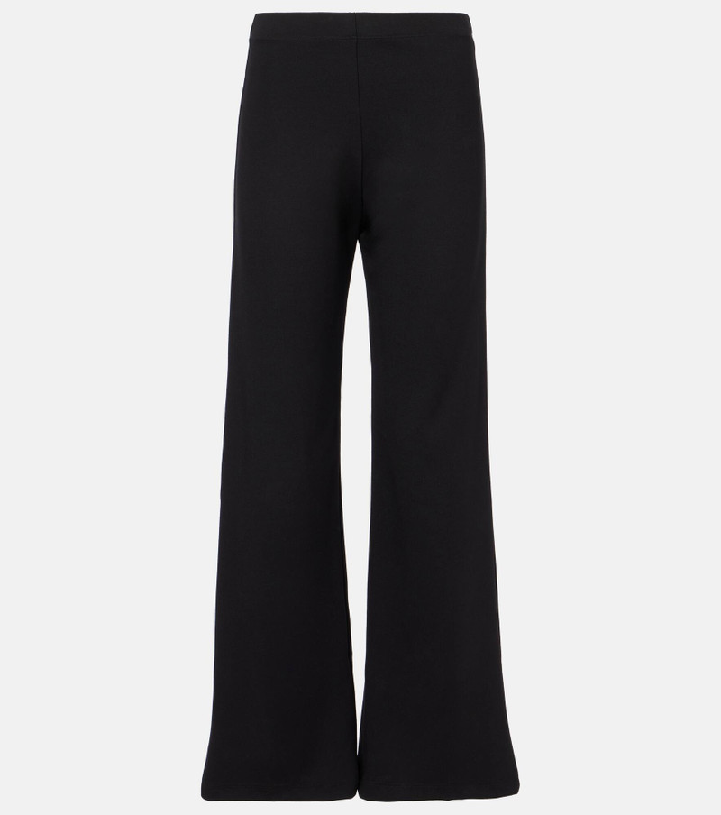 Rio high-rise ponte flared pants 1