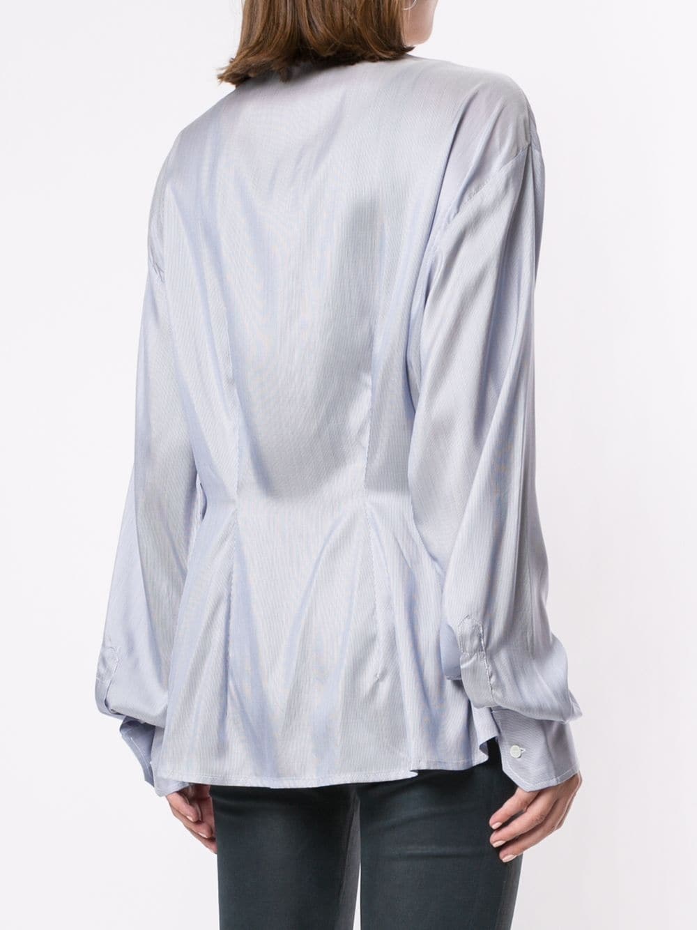 ruched detail shirt - 4