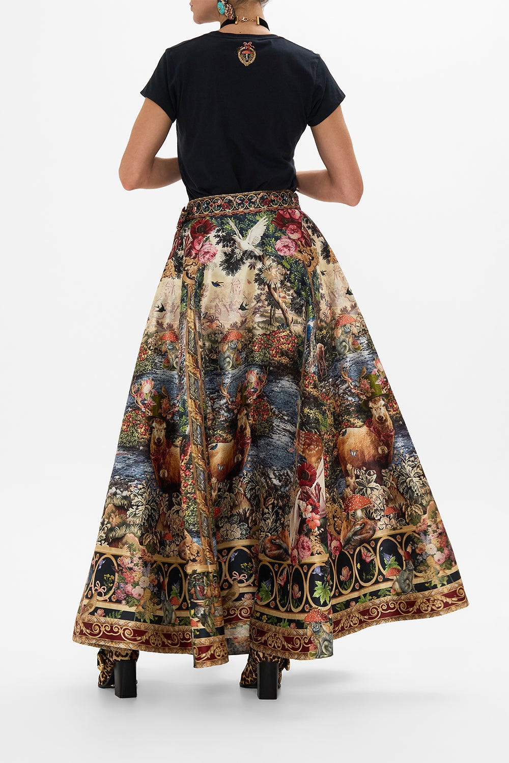 MAXI WRAP SKIRT - 3