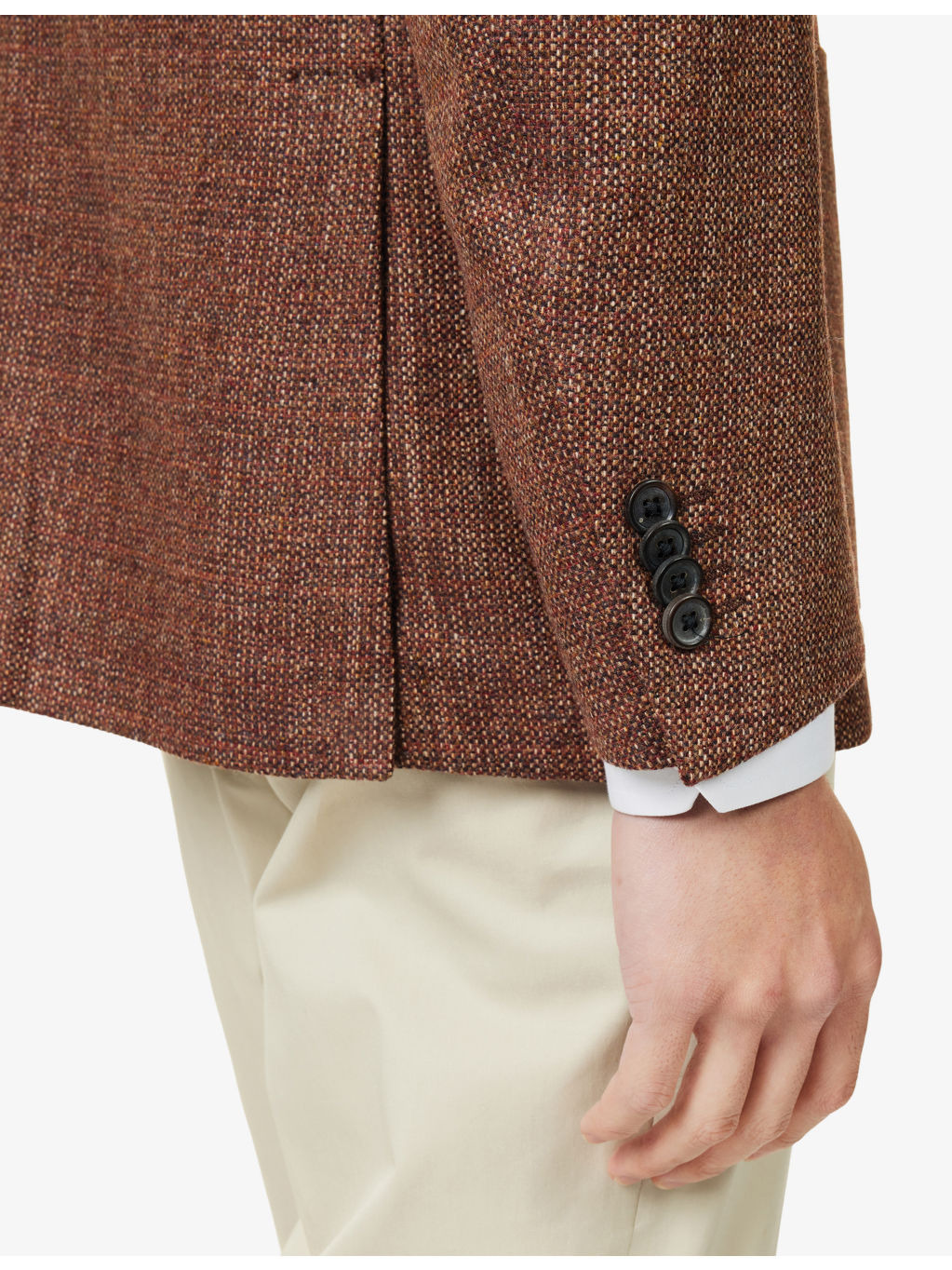 Academy Notched-Collar Wool-Cashmere Blend Jacket - 5