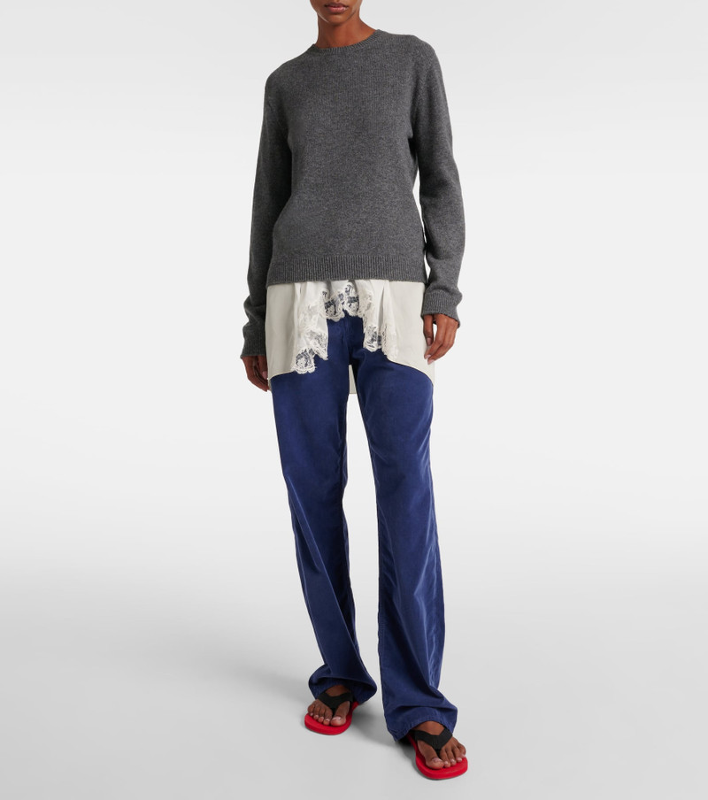 The Row Tarley high-rise straight jeans outlook