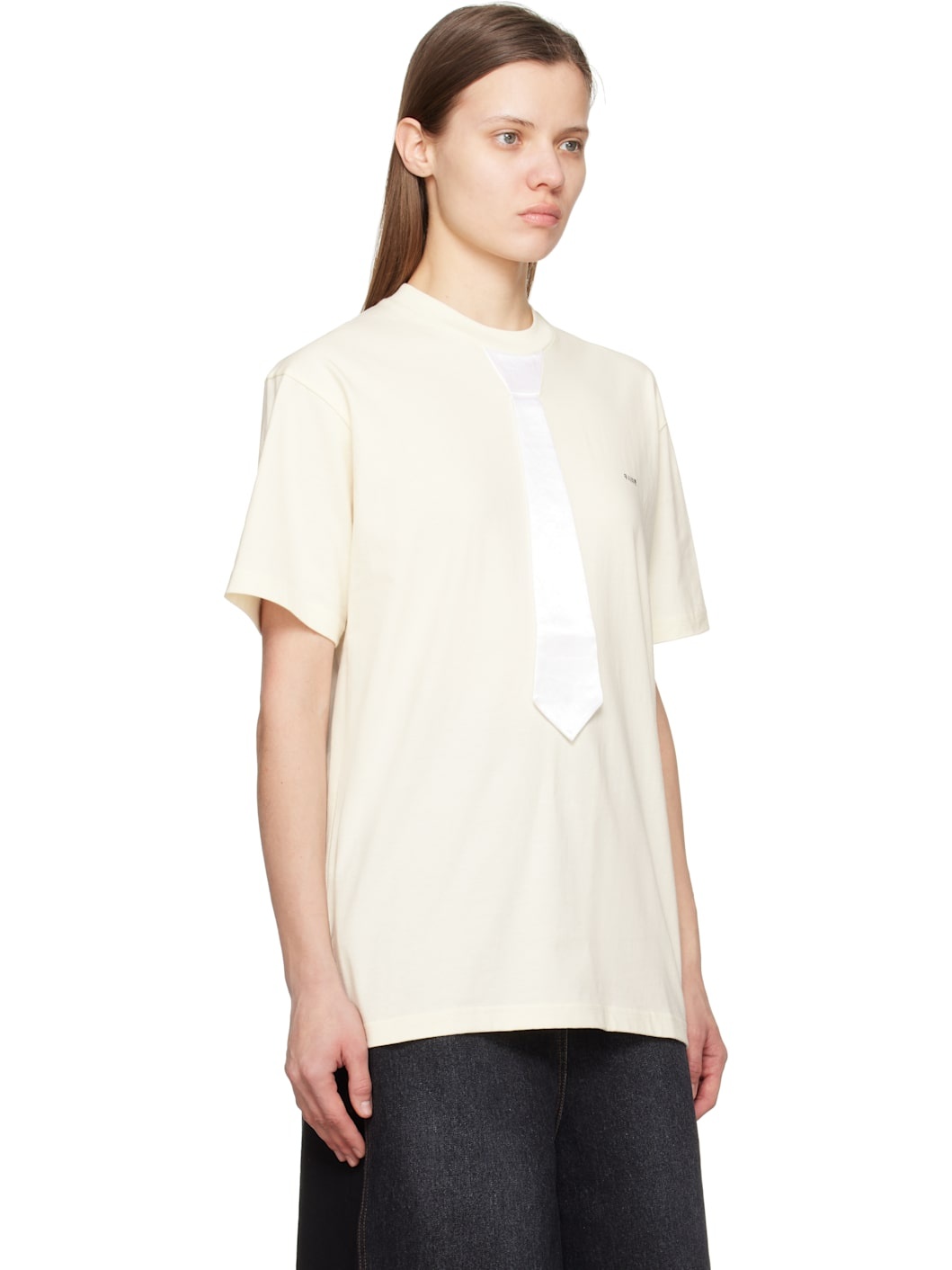 Off-White Neck Tie T-shirt - 2