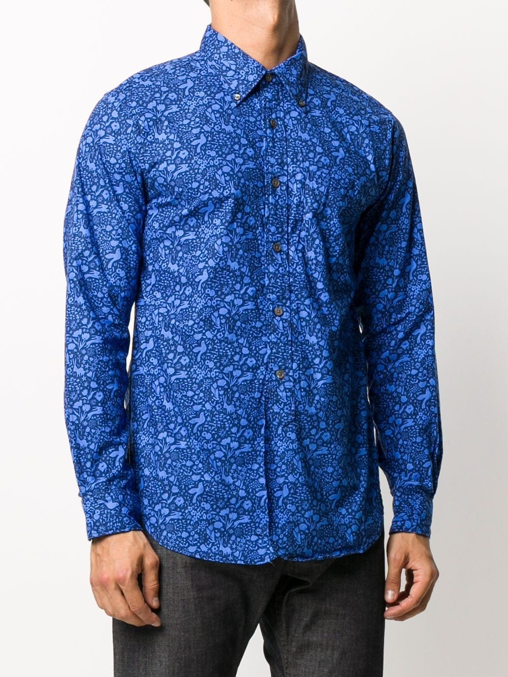 printed long sleeve shirt - 3