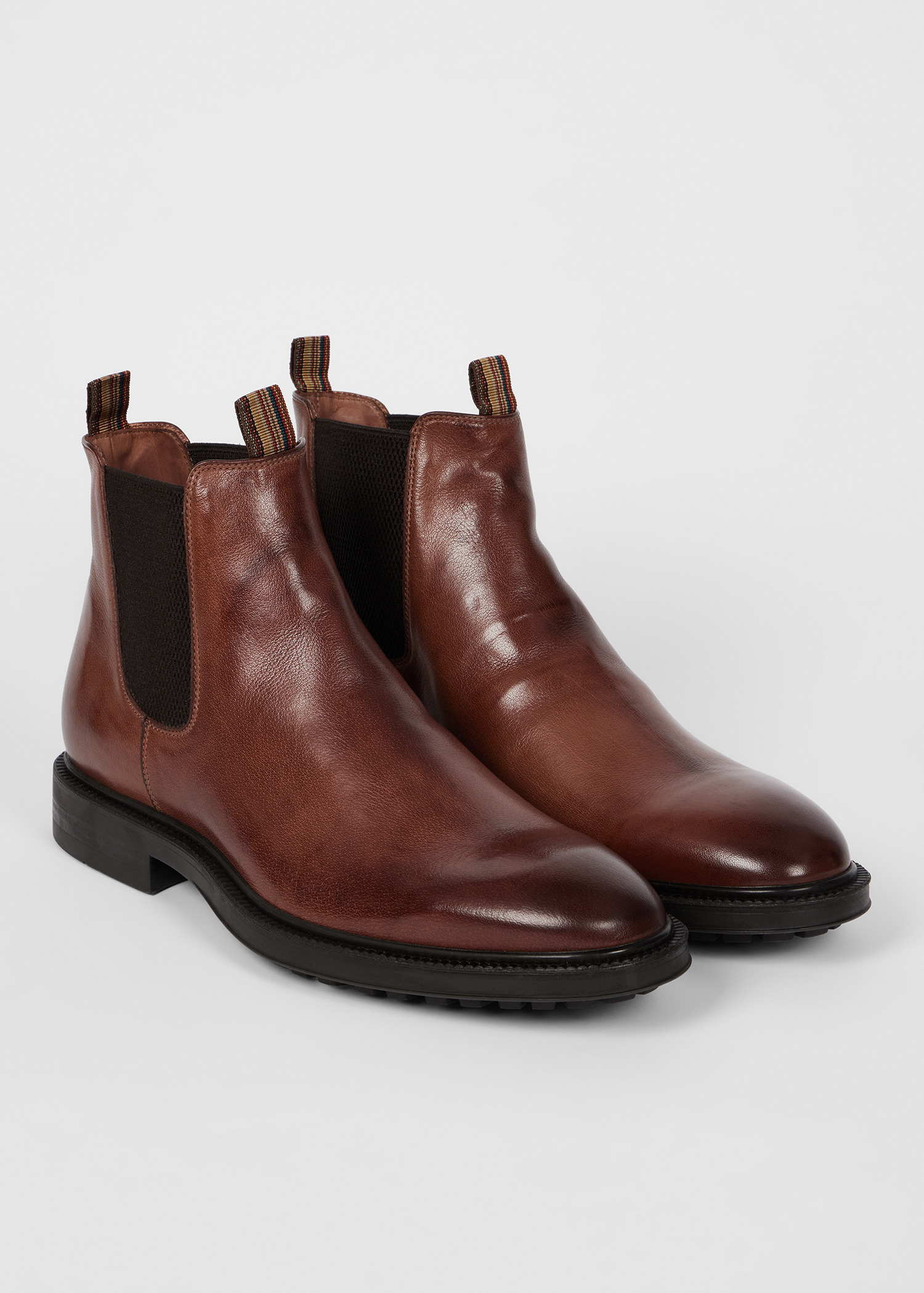 Brown Leather 'Sidney' Boots - 4