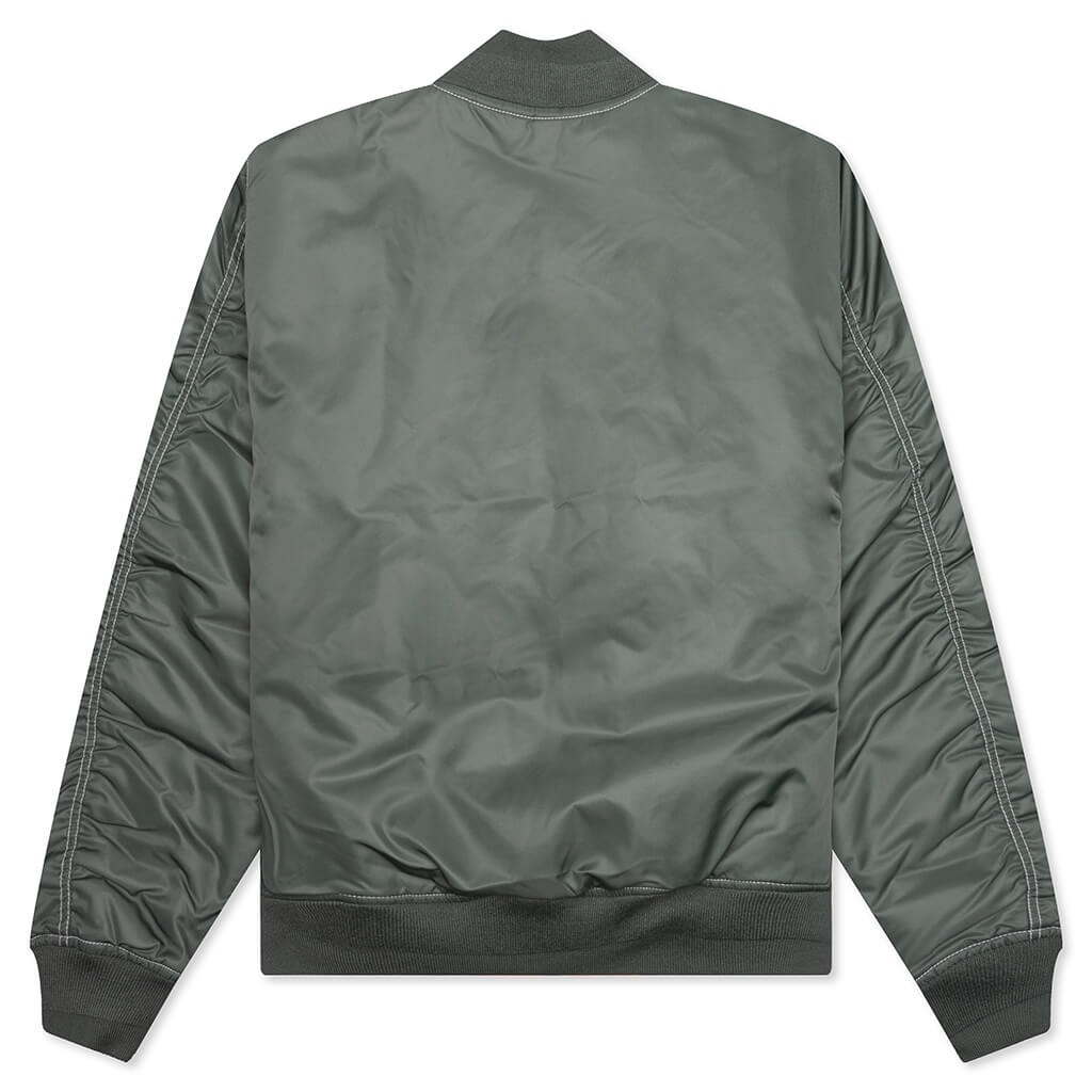 BUILT BOMBER JACKET - GREEN - 2