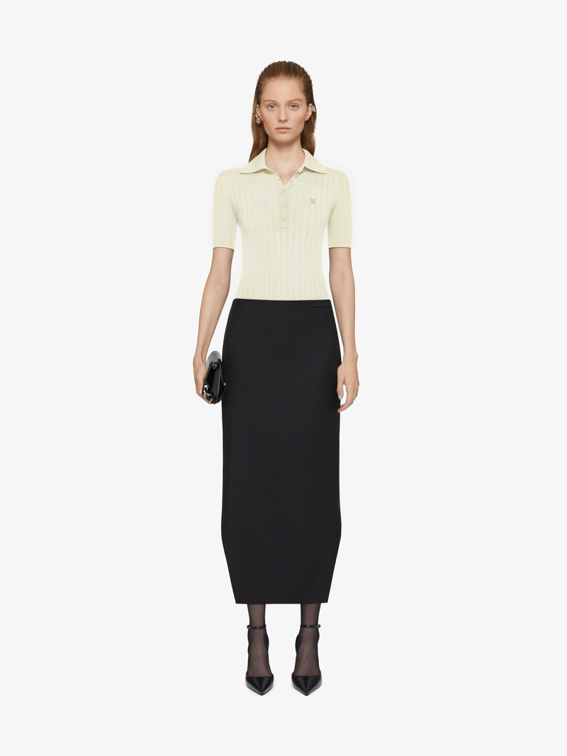 Givenchy POLO SWEATER IN WOOL outlook