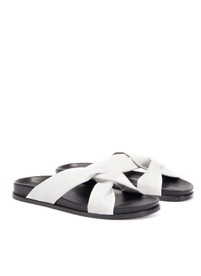 Tresse Sandal Black/White 1