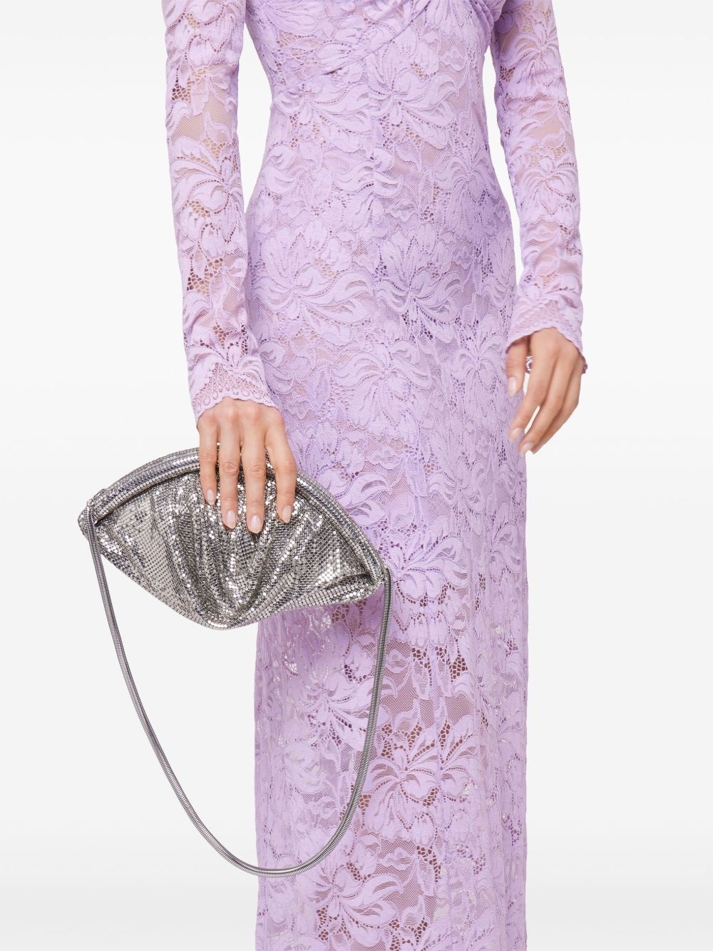 mesh clutch bag - 2