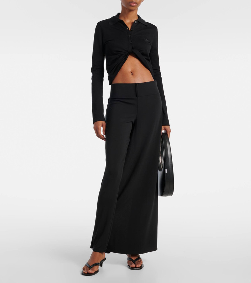 courrèges Infinity draped wide-leg pants outlook