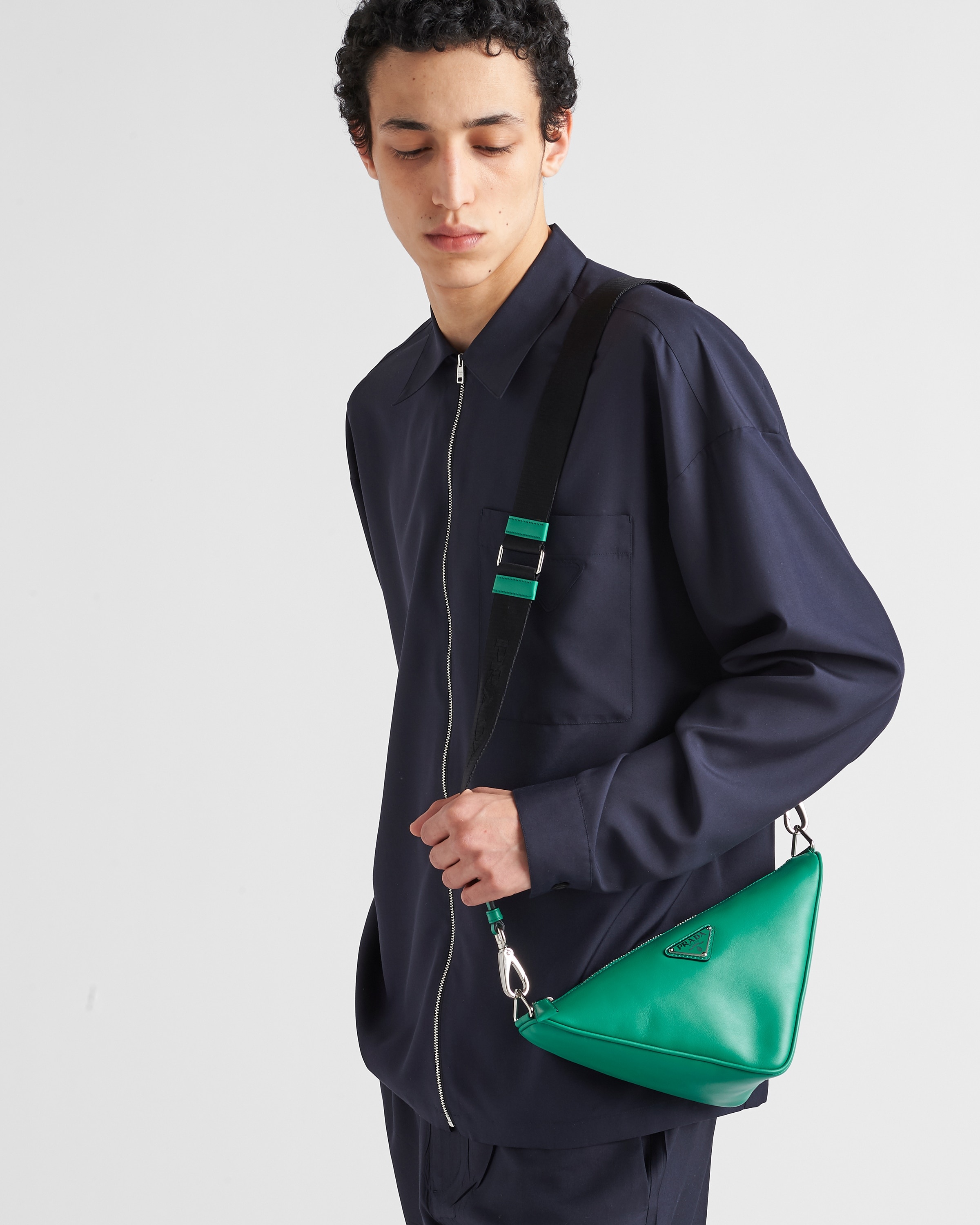 Prada Triangle leather bag - 2