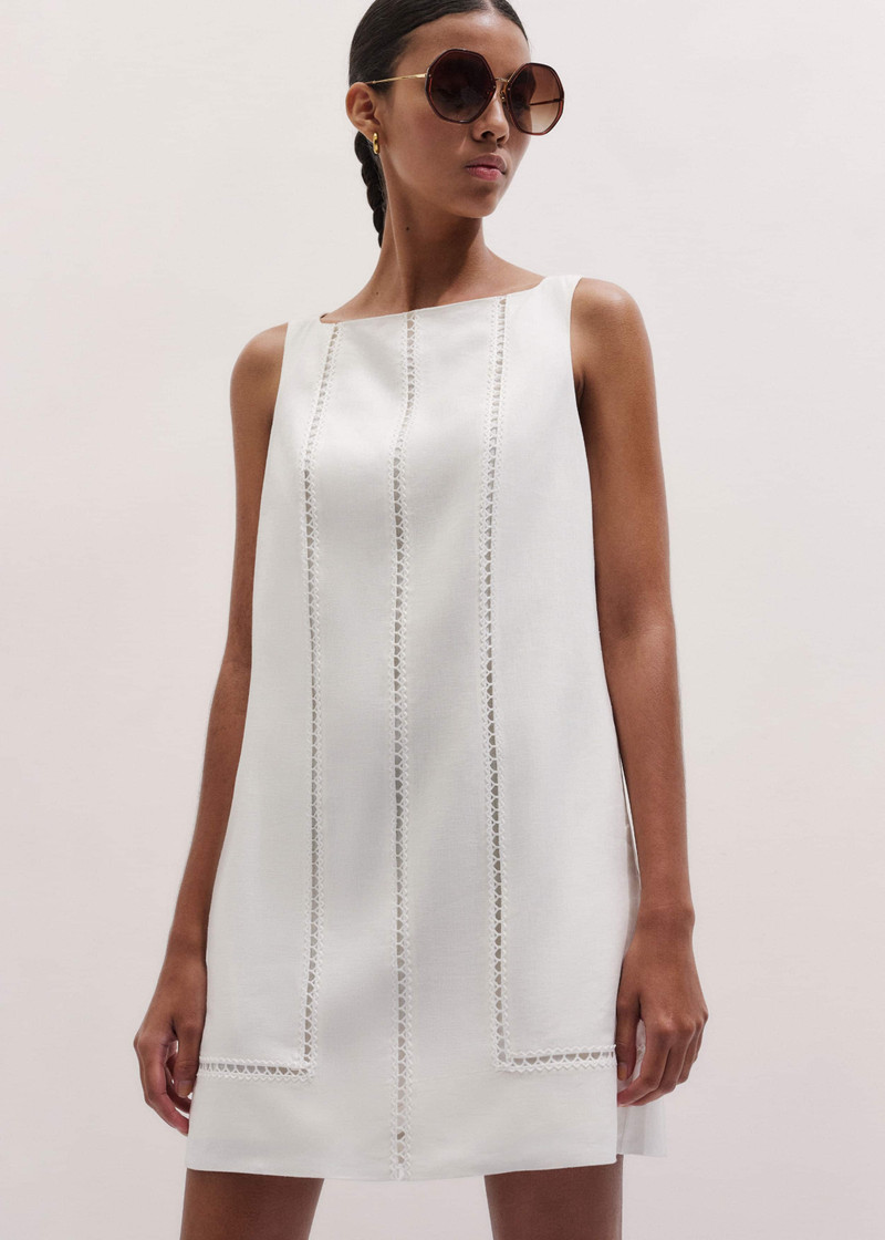 Embroidered Mini Dress 1
