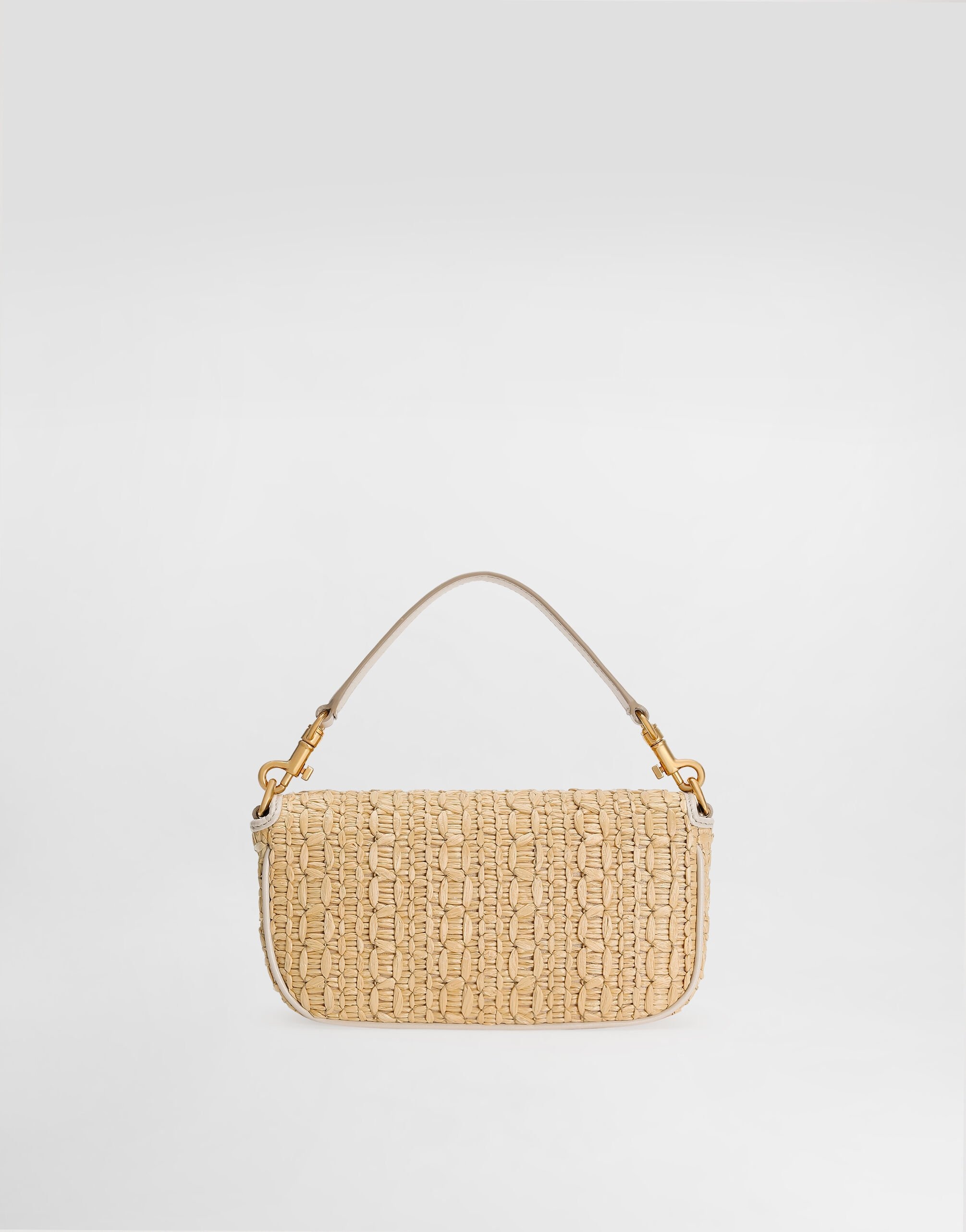 Rafia crochet shoulder bag - 4