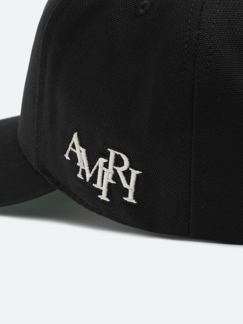 XO FULL CANVAS HAT- BLACK/OFF WHITE 5