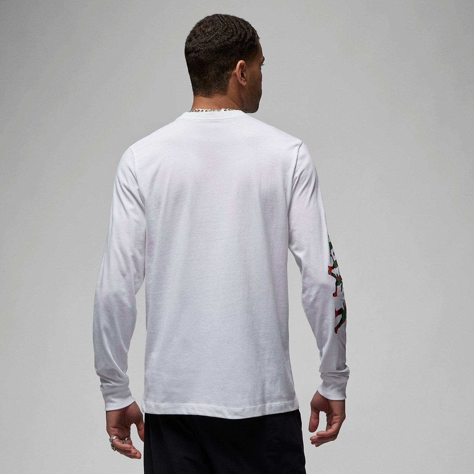 Air Jordan Brand Long-Sleeve T-Shirt 'White' FB7455-100 - 4