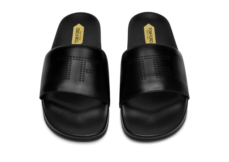 TOM FORD SMOOTH LEATHER HARRISON SLIDE outlook