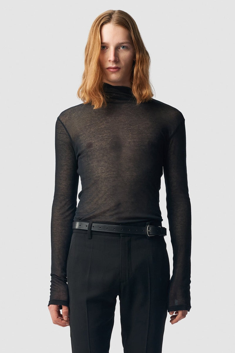 Daneel Standard Fit Long Sleeve Turtle Neck Tee 1