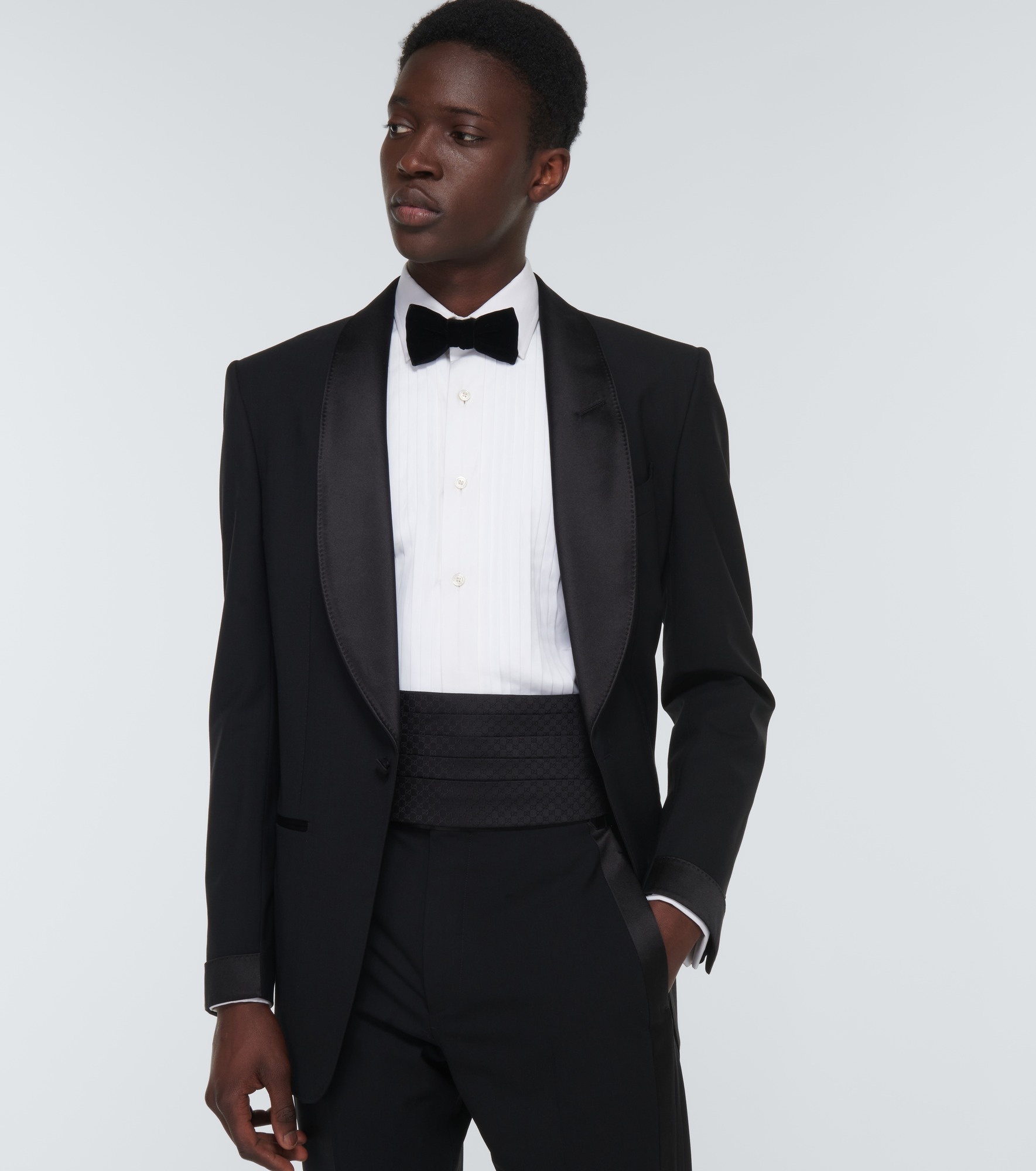 GG jacquard silk cummerbund - 2