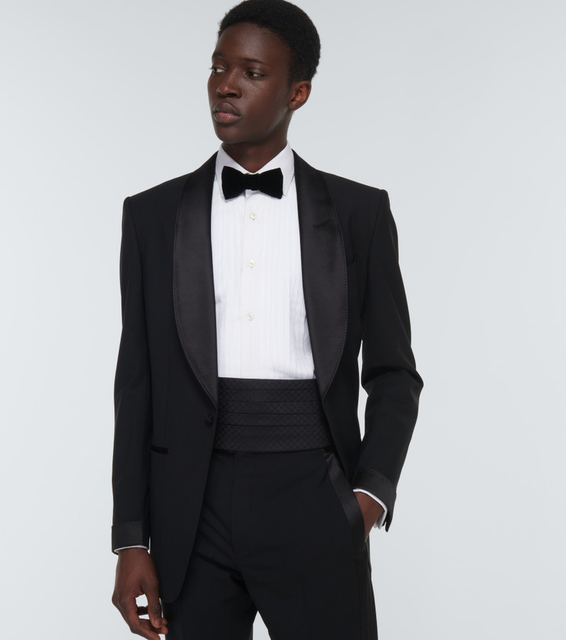 GUCCI GG jacquard silk cummerbund outlook