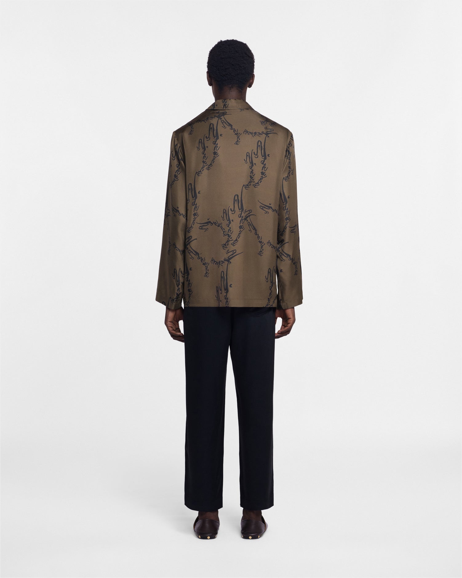 Printed Silk-Twill Shirt - 2