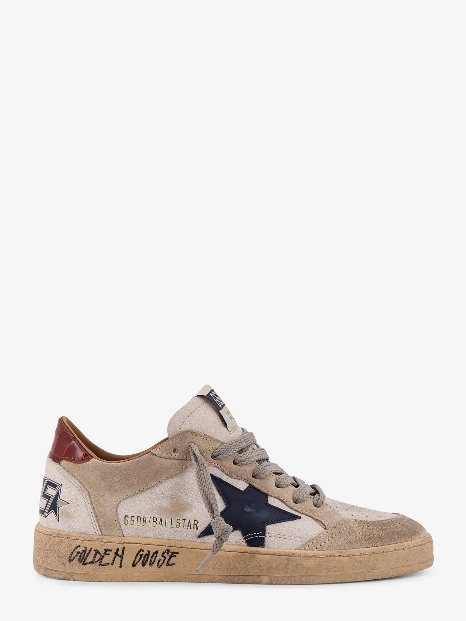 Golden Goose Deluxe Brand Ball Star Double Quarter Leather Sneakers - 1