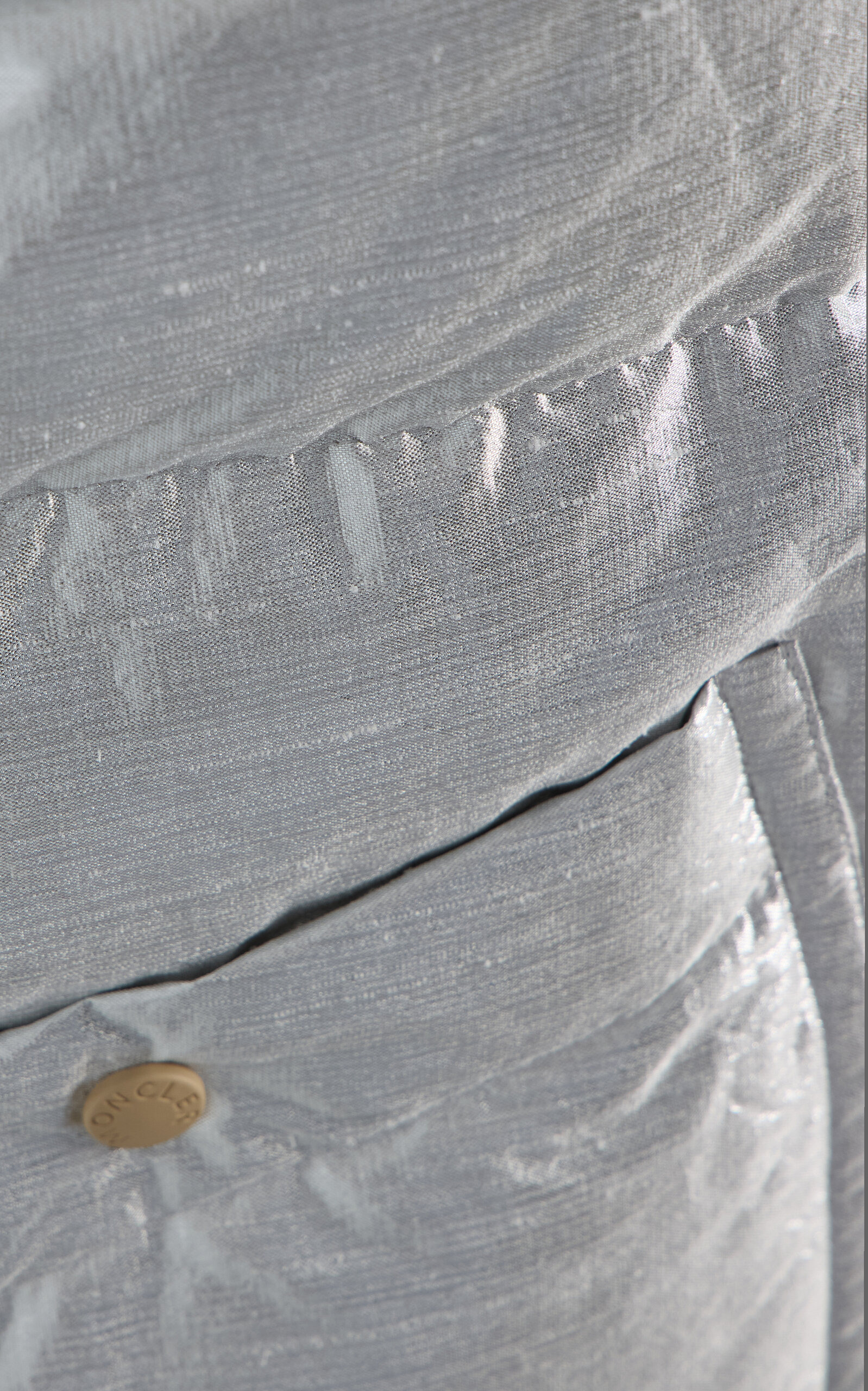 Pinchot Lamé Down Vest silver - 5