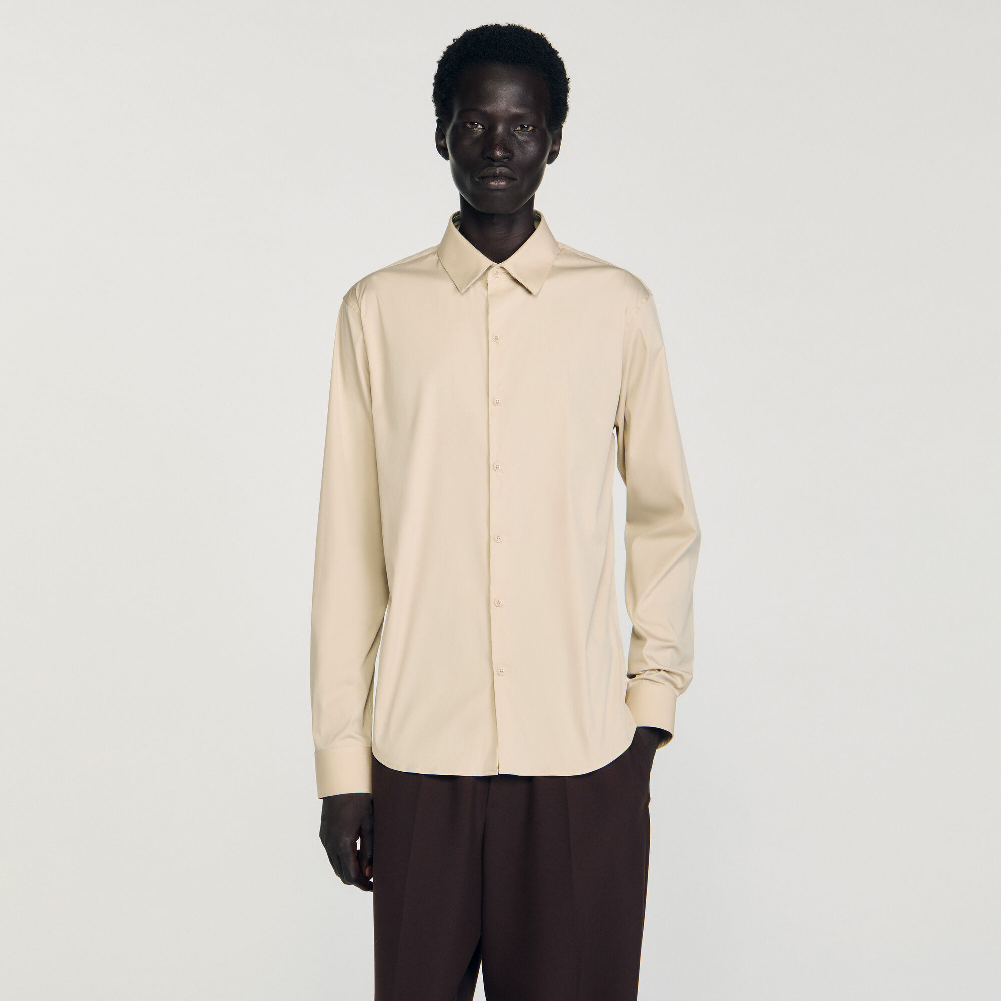 PLAIN SHIRT - 4