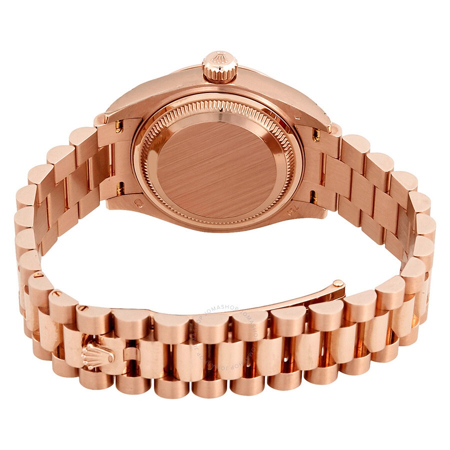 Rolex Lady Datejust Chocolate Dial 18K Everose Gold Automatic 28 mm Ladies Watch 279175CHSP - 3