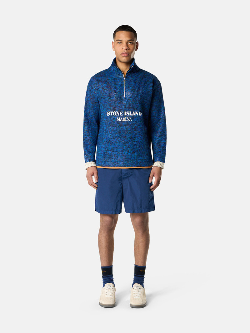 5100034 COTTON-LINEN-POLYESTER WITH RUBBERISED EFFECT_STONE ISLAND MARINA 3