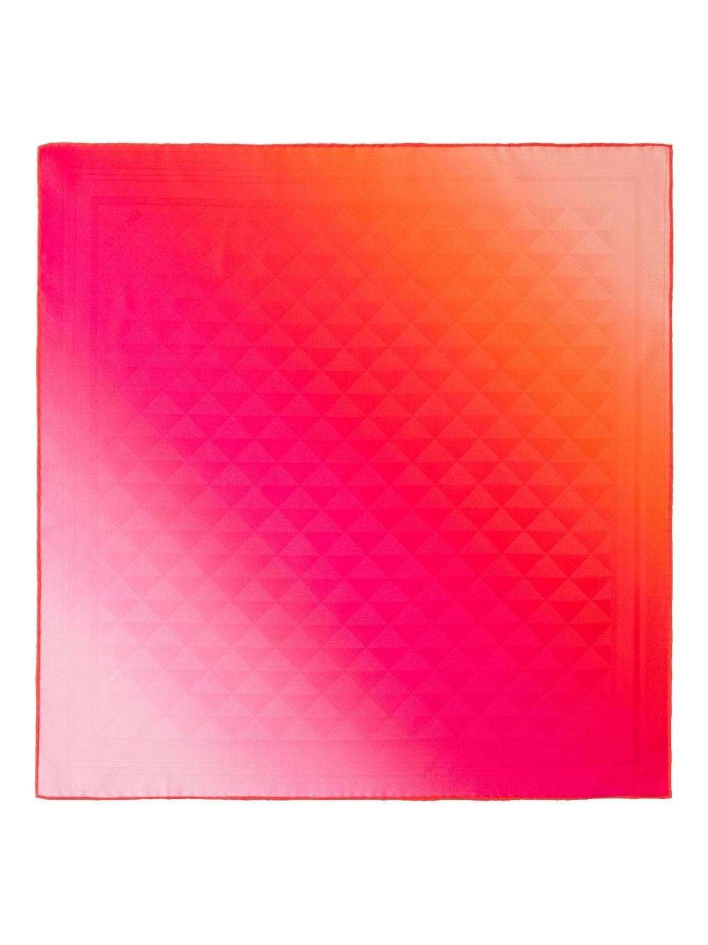 printed silk scarf - 2