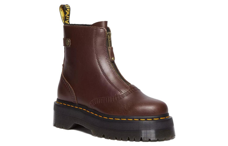 Dr. Martens Dr.Martens Jetta Platform Boots 'Dark Brown' 31141201 outlook