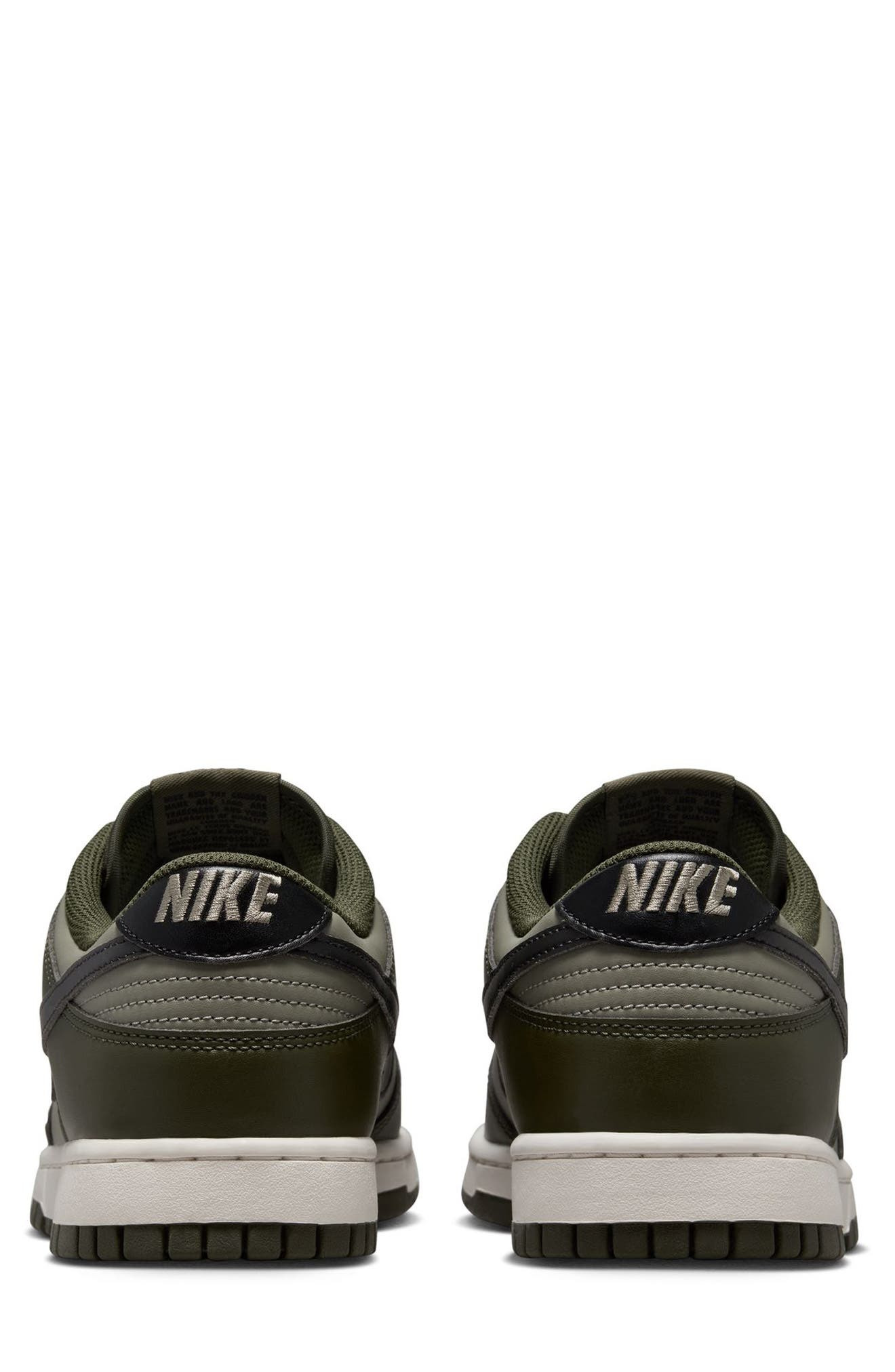 Nike Dunk Low Retro Basketball Sneaker in Light Army/Cargo Khaki at Nordstrom - 5