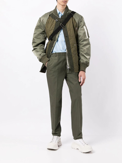 Alexander McQueen straight leg chinos outlook