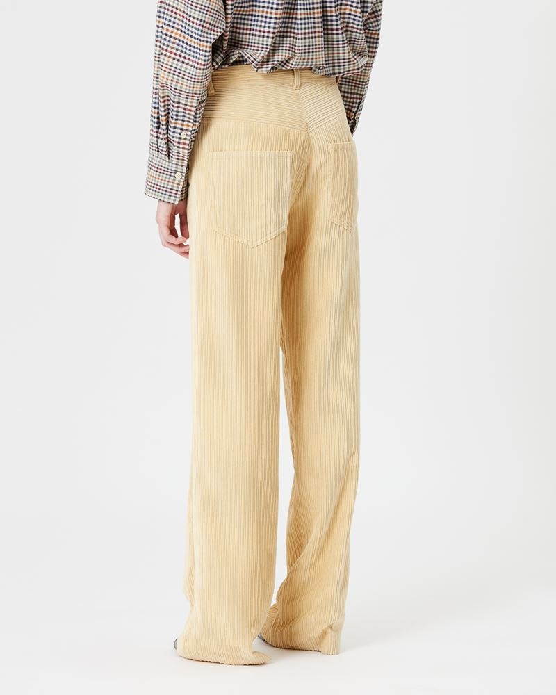 MILORSY CORDUROY VELVET FLARE PANTS - 5